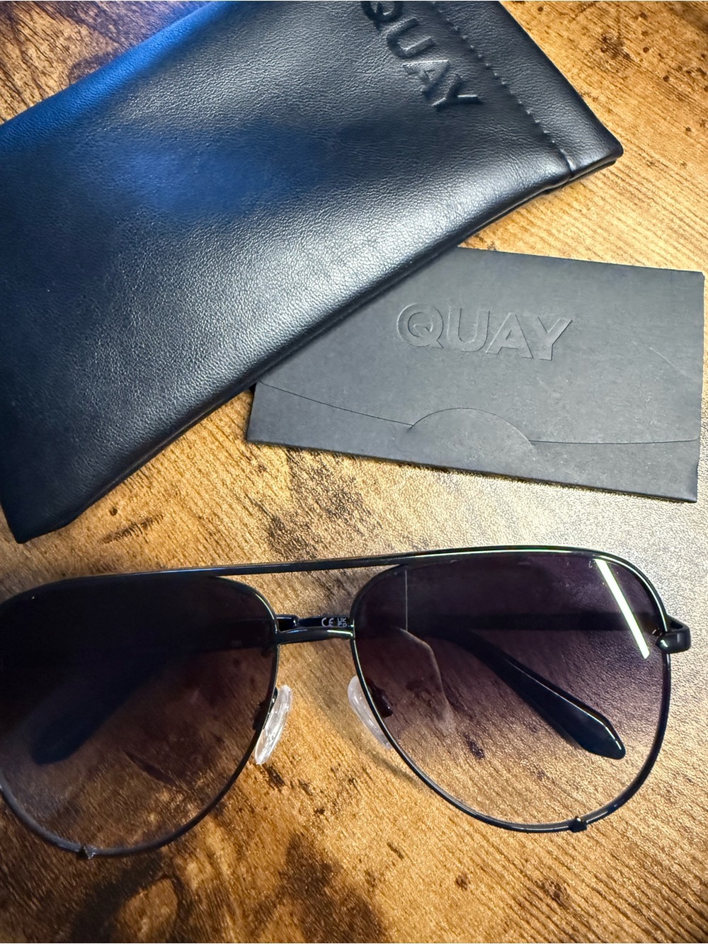 Quay High Key Aviator Sunglasses